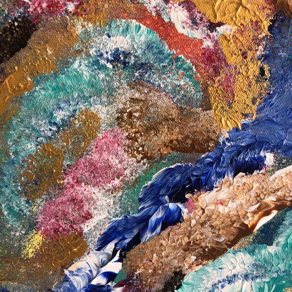 Contemporary Abstract Wall Art Painting - Picture 7 of 7